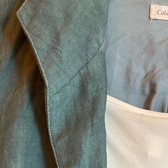 Cold Water Creek Linen Blazer, great for weddings - Picture 3 of 7